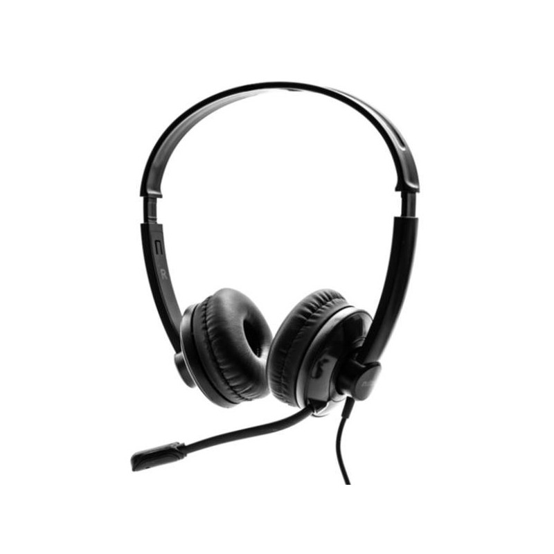 Auriculares nilox microfono control volumen negro