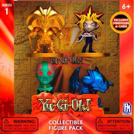 Figuras yu - gi - oh! pack 4