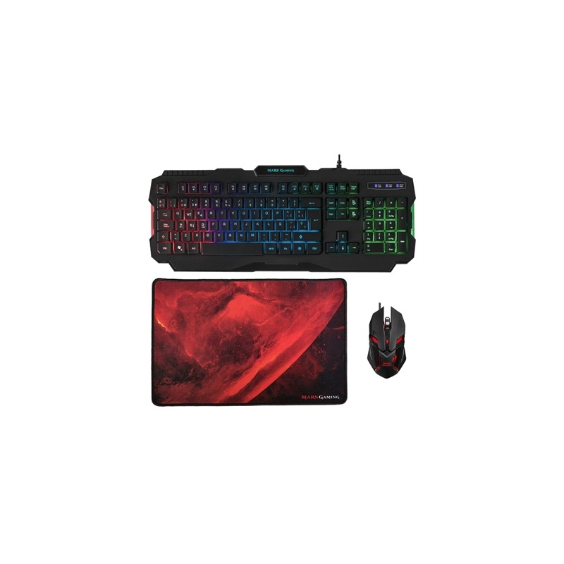 Kit teclado + mouse raton mars