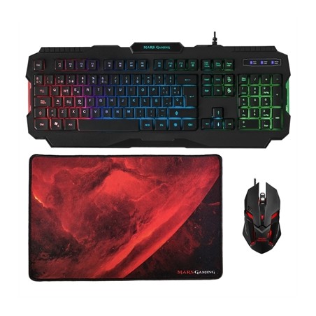 Kit teclado + mouse raton mars