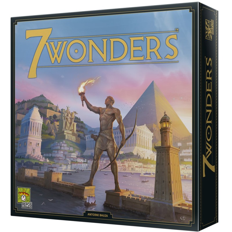 Juego mesa asmodee 7 wonders nueva