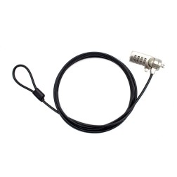 Cable seguridad portatil nilox combinacion 4