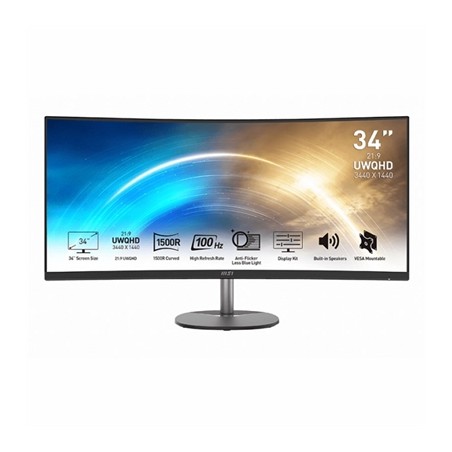 Monitor led 34pulgadas msi mp341cq dp