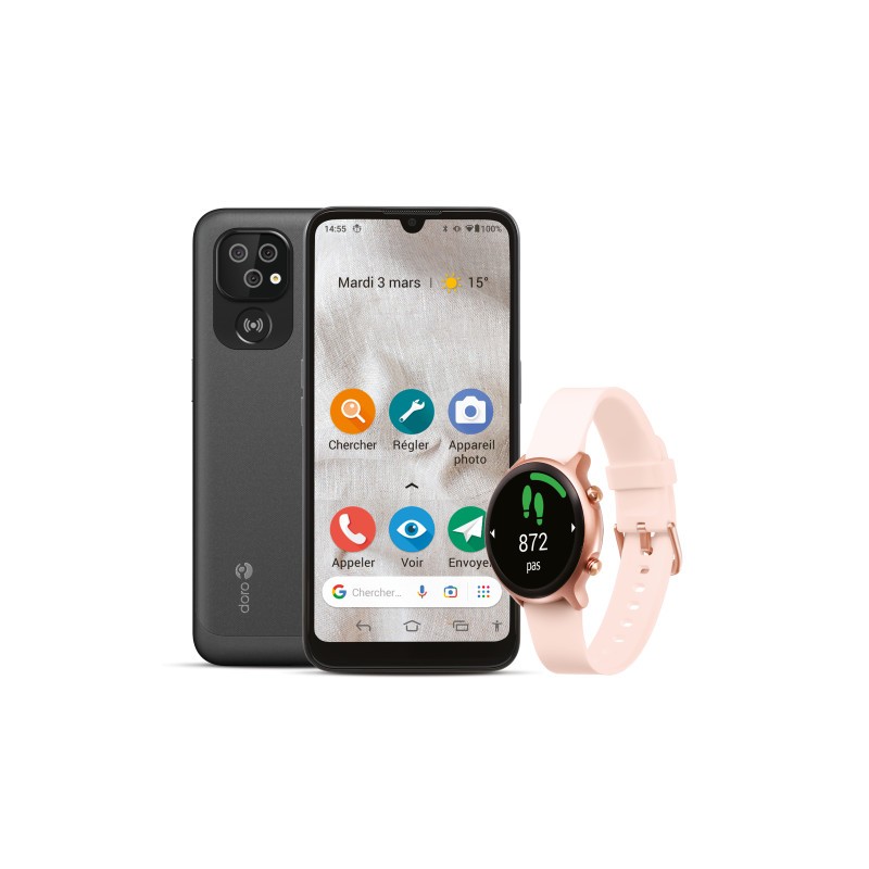 Bundle doro smartphone 8100 + smartwatch