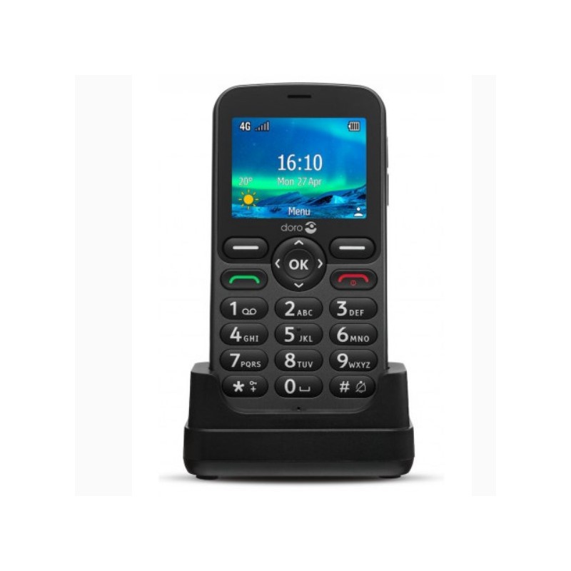 Telefono movil doro 5860 black 2-4pulgadas