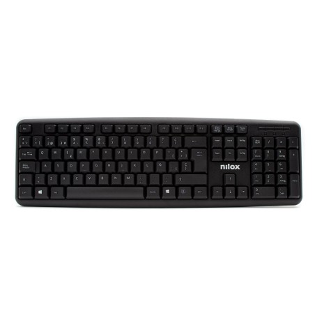 Teclado nilox usb negro