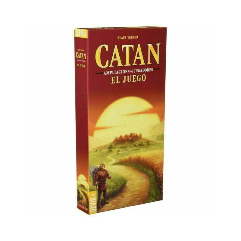 Juego mesa devir colonos catan 5 - 6