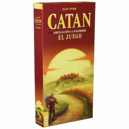 Juego mesa devir colonos catan 5 - 6