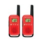 Walkie talkie motorola tlkr - t42 red packs