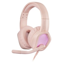 Auriculares mars gaming mh320 rosa jack