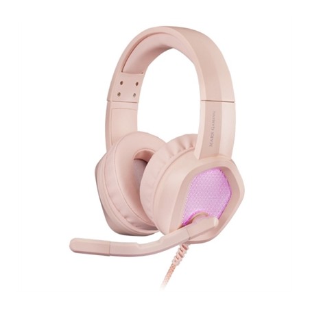 Auriculares Gaming con Micrófono Mars Gaming MH320- Jack 3-5- Rosas