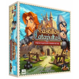 Juego mesa castillos y catapultas pegi