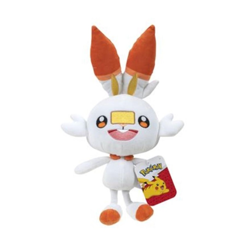 Peluche pokemon scorbunny 21 cm