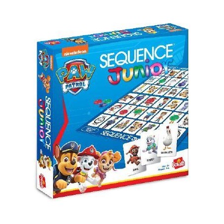 Juego mesa sequence patrulla canina