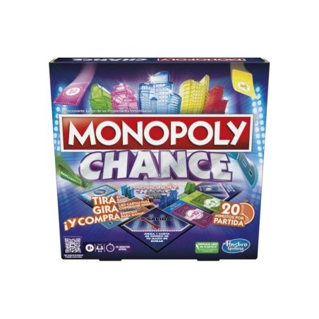 Juego mesa hasbro monopoly chance español