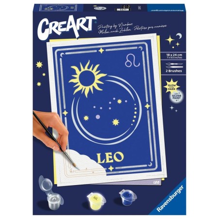 Kit pintar con números ravensburger creart