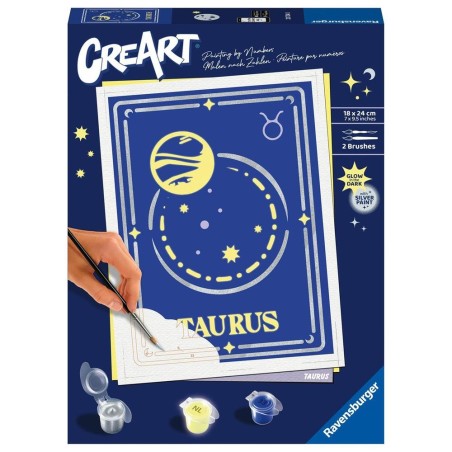 Kit pintar con números ravensburger creart