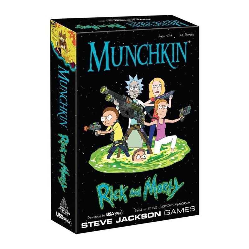 Juego mesa munchkin rick and morty