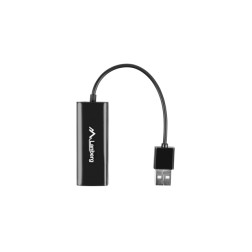 Adaptador usb lanberg 2-0 ethernet rj45