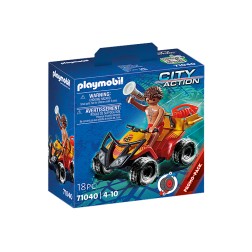 Playmobil city action quad rescate