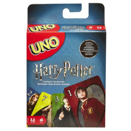 Juego cartas uno harry potter