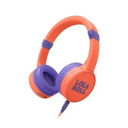 Auriculares micro energy sistem lol&roll orange