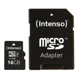 Tarjeta micro sd intenso 16gb uhs - i