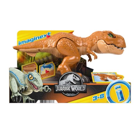 Figura mattel jurassic world imaginext t - rex