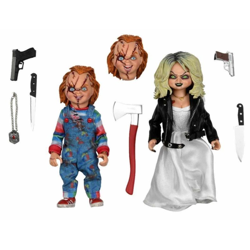 Pack 2 figuras bride of chucky