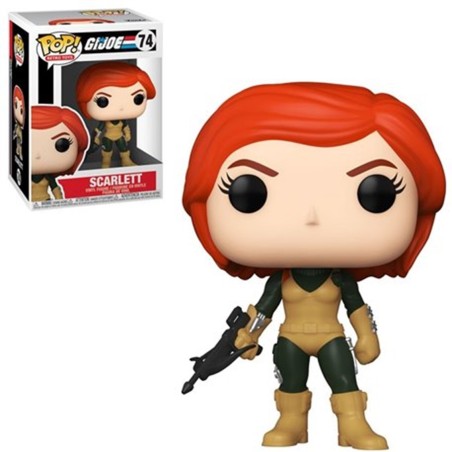 Funko pop cine gi joe scarlett