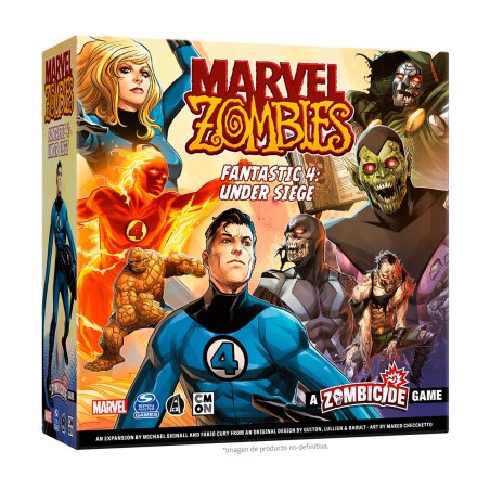 Juego mesa marvel zombies: fantastic 4