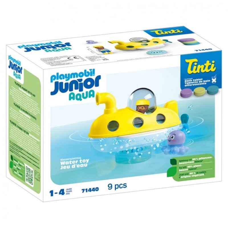 Playmobil junior tinti: submarino colores