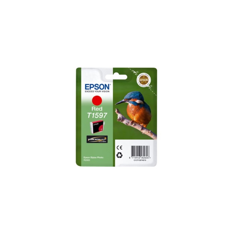 Cartucho tinta epson c13t15974010 rojo