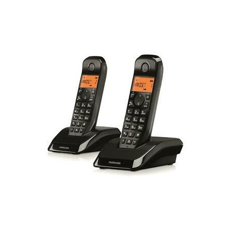 TELÉFONO INALÁMBRICO DECT DIGITAL MOTOROLA S1202 DUO