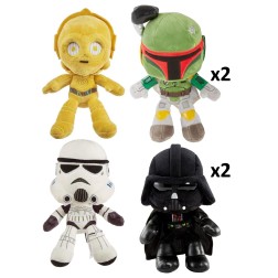 Surtido peluches mattel star wars 20