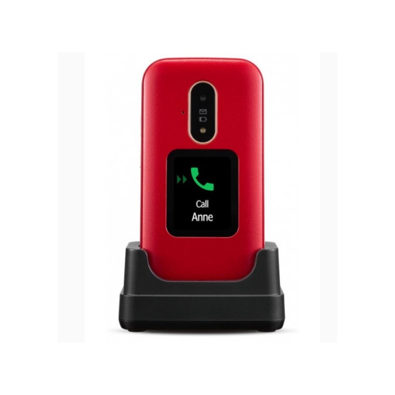 Telefono movil doro 6880 red white