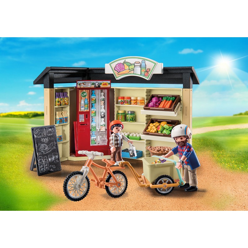 Playmobil tienda granja 24 horas