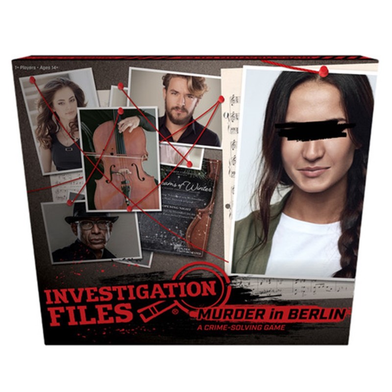 Juego mesa invgestigation files: asesinato en