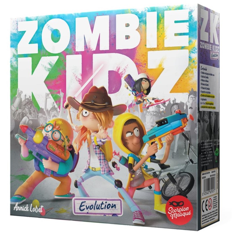 Juego mesa zombie kidz evolution pegi