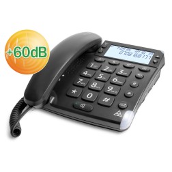 TELEFONO FIJO DORO MAGNA 4000 1 NEGRO