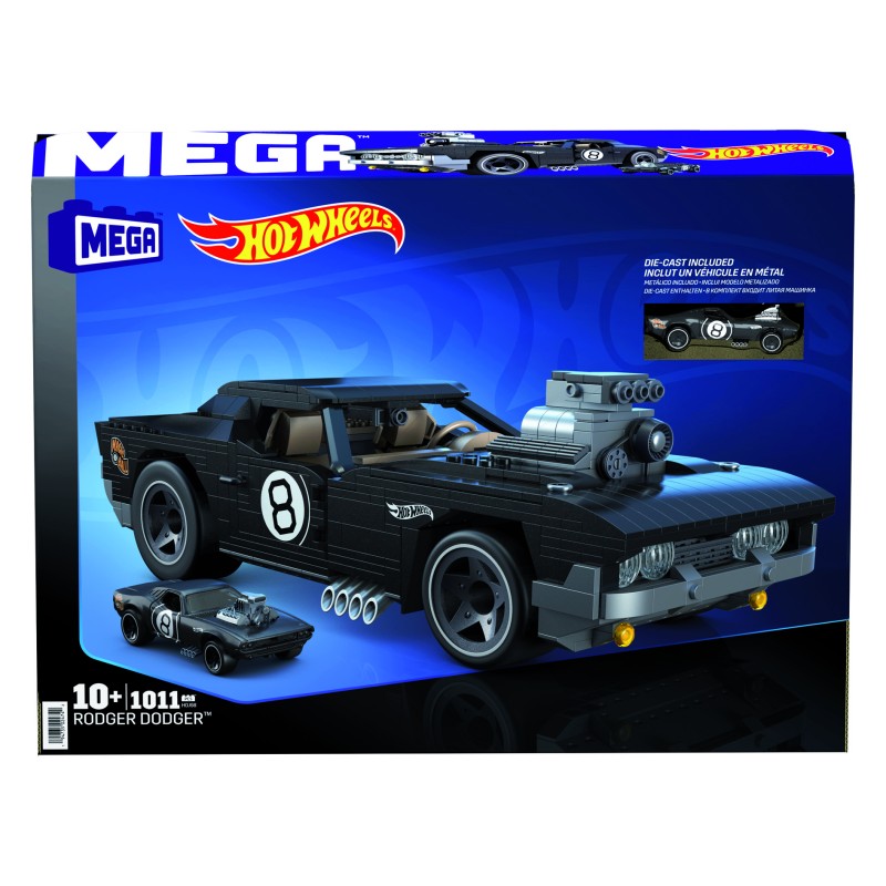 Figura mattel mega construx hot wheels