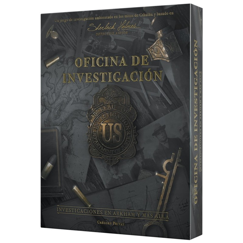 Juego mesa sherlock holmes oficina investigacion