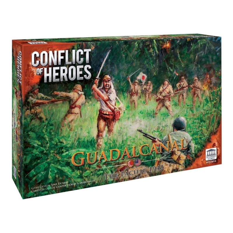 Juego mesa conflict of heroes guadalcanal