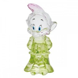 Figura enesco disney cristal blancanieves enanito