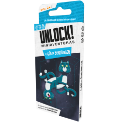 Juego mesa unlock! miniaventuras el gato