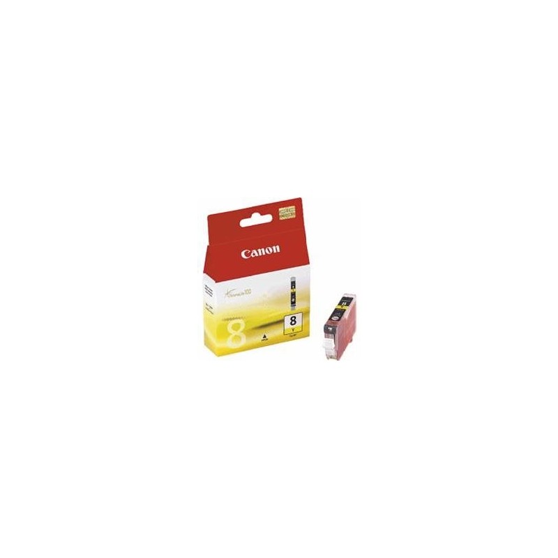 Cartucho tinta canon cli8 amarillo 8ml