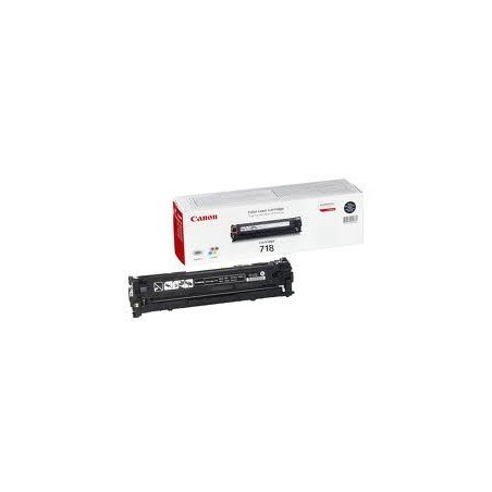 Toner canon 718bk 3-400 paginas lbp - 7200cdn