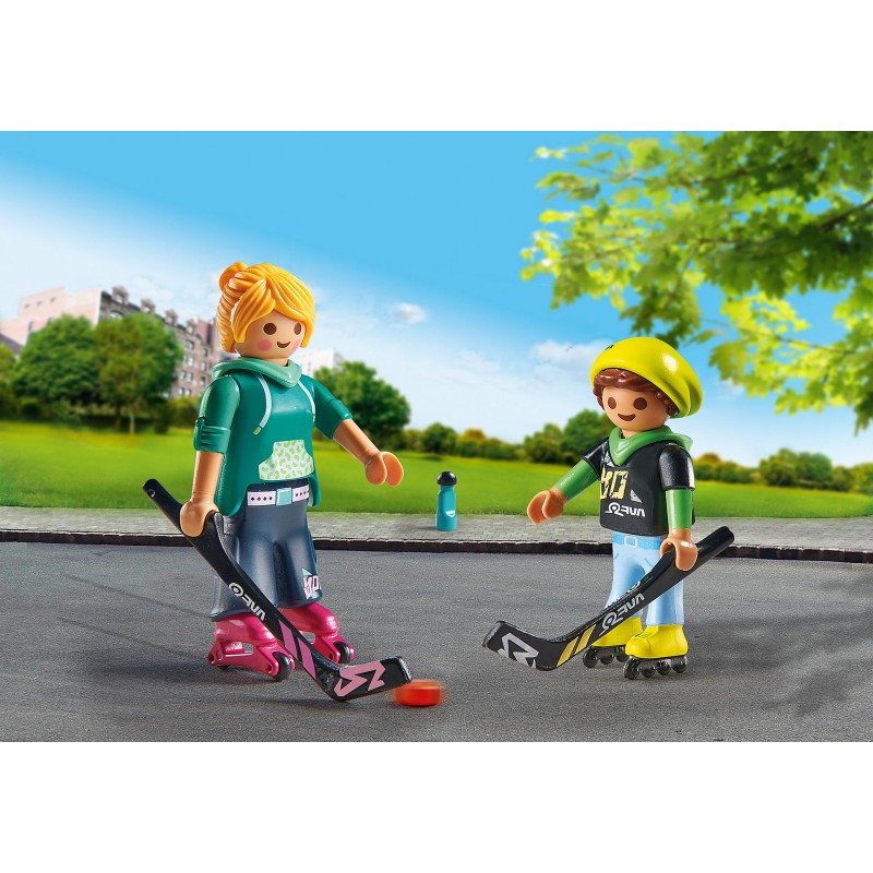 Playmobil hockey sobre patines