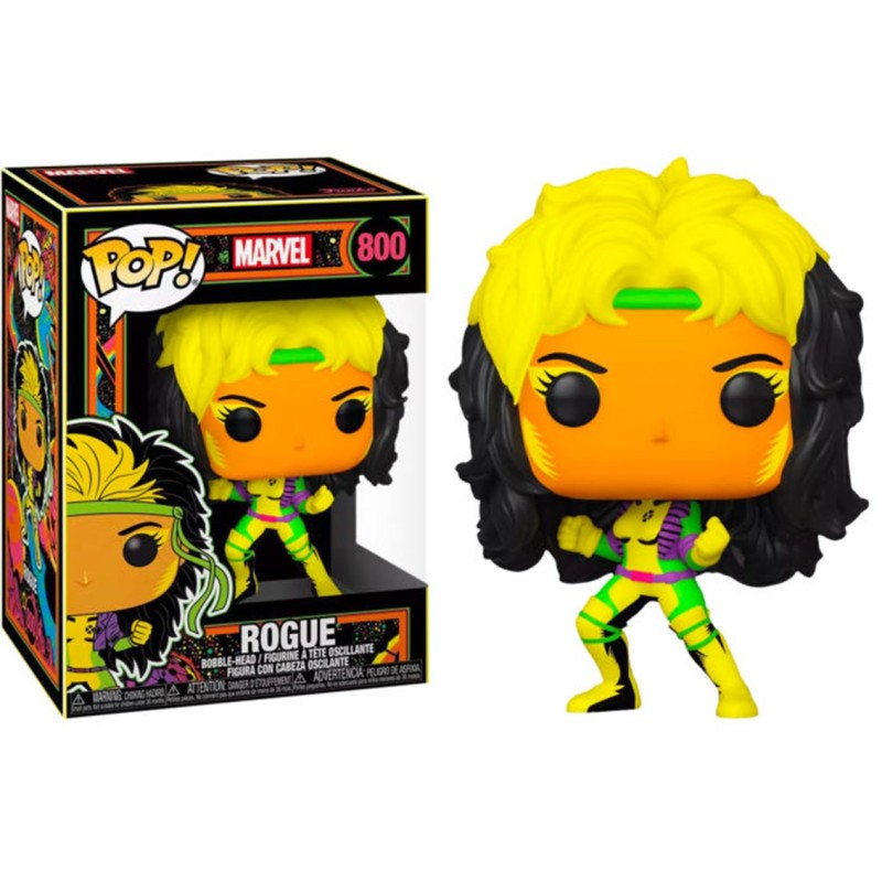 Funko pop marvel black light rogue