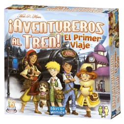 Juego mesa ¡aventureros al tren! el